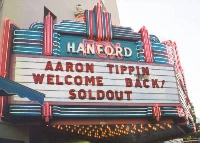 Aaron Tippin, Country Music Concert, Hanford Fox Theater, Hanford, CA